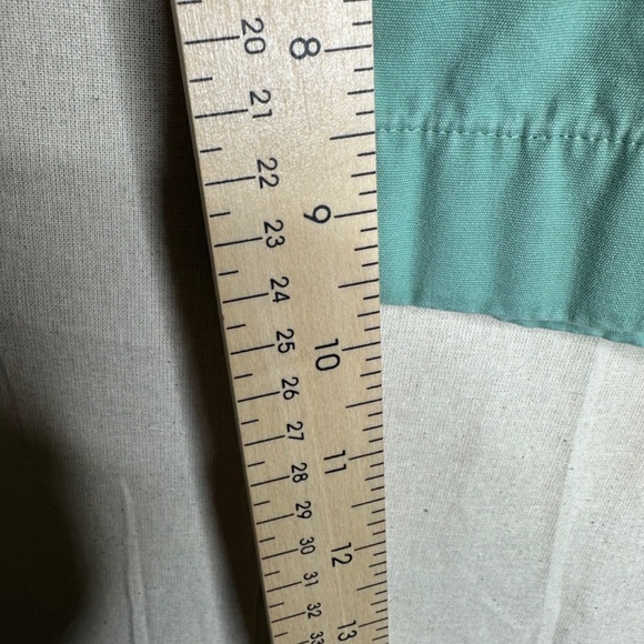 J. Crew Men's Rivington Chino Shorts Green Flat Front Size 32W SOLD AS IS - Picture 6 of 9